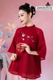 Bộ pháp phục tơ đỏ kết hoa