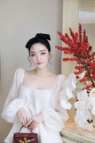 Set áo tơ cổ đá freesize ( CHOUCHOU)