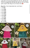 Bộ yếm gấm lụa hồng vân hoa cao cấp