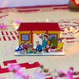 Decor gỗ 3d ngày Tết