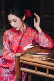 Áo dài Diên Sa - tơ cao cấp