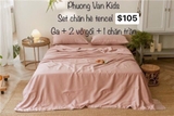 Set chăn ga tencel chăn hè -  King 2mx2m1x20cm