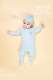 Bộ bodysuit Punchun 3221 - màu xanh nhạt