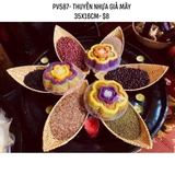 Thuyền nhựa giả mây
