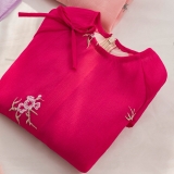 Áo dài tường vy - hồng sen