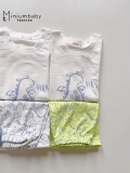 Bộ cotton sược mềm in khủng long