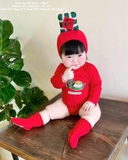Full set bodysuit + mũ + tất " bánh chưng"