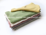 Bộ minkymom thu đông thun gân cúc giữa