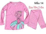 Bộ cotton hàng XNVK xịn- mẫu 14 ( size US)