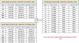 Áo dài tơ hồng kết hoa 4 tà mẹ bé