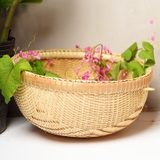 Thúng tre cật trắng 25cm