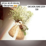 Giỏ cua ( bụng 14cm, cao 12cm)