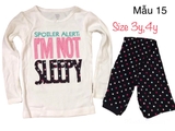Bộ cotton hàng XNVK xịn- mẫu 15 ( size US)