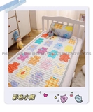 Chiếu điều hoà cao su non gấu săc màu 60x120cm