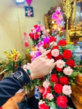 Thỉnh dây Lu Thống - đá ngọc sơn thuỷ chạm kim tiền