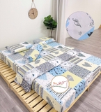 Ga gối chống thấm cao cấp-  Love xanh