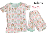 Bộ cotton hàng XNVK xịn- mẫu 17 ( size 2y- size US)