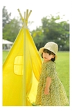 Đầm thô mềm xanh hoa nhí Sofia
