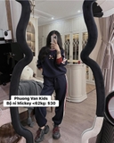 Bộ nỉ Mickey hàng Mina QCCC <62kh