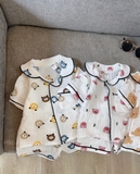 Bộ pijama đũi xốp - ship random màu