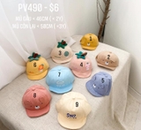 Mũ lữoi trai gấu vàng <2y