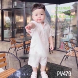 Áo tơ đũi đi biển trắng