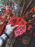 Set 100 thẻ treo thư pháp