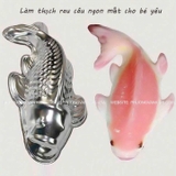 Khuôn cá chép inox (  dài 25 x ngang 13 x sâu 6cm)