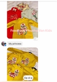 Áo dài thêu lân vàng