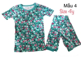 Bộ cotton hàng XNVK xịn- mẫu 4 ( size 4y US)