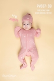 Bộ bodysuit Punchun 3221 - màu hồng