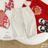 Bộ áo dài nhung tăm thêu rồng bé trai