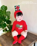 Full set bodysuit + mũ + tất " bánh chưng"