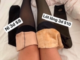 Tất 3d lót nỉ
