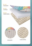 Chiếu điều hoà cao su non chấm bi đỏ