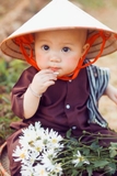 Nón lá trẻ em 30cm
