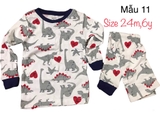 Bộ cotton hàng XNVK xịn- mẫu 11 ( size US)