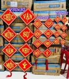 Set khánh nhung vuông " CMNM - AKTV "