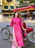 Lụa tằm tơ hồng ánh nhũ