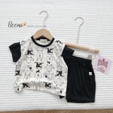 Bộ cotton bò sữa