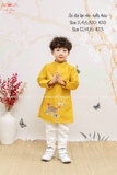 Áo dài lân nhi vàng
