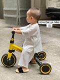 Bộ lụa trắng cho bé