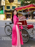 Lụa tằm tơ hồng ánh nhũ