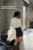 Sơ mi cổ bèo ngọc freesize