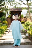Bộ áo dài Sương Mai mẹ bé - hàng thiết kế
