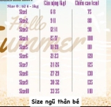 Bộ ngũ thân đỏ size 7y