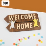 Decor ' Welcome home"
