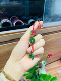 Thỉnh dây treo hạt trú bình an + kim tiền