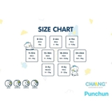 Bộ ba lỗ Punchun màu vàng 6-9m