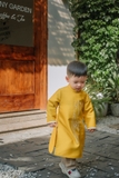 Áo dài Trúc vàng- bé trai